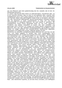 Testamenten en koopcontracten van de echtgenote en relaties van baron Jan van der Croon 1662-1705