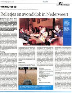 ‘Relletjes en avondklok in Nederweert’.