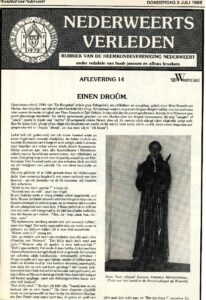 ‘Einen droûm’.
