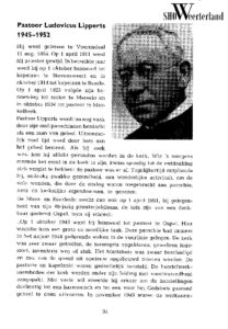 ‘Pastoor Ludovicus Lipperts 1945-1952’.